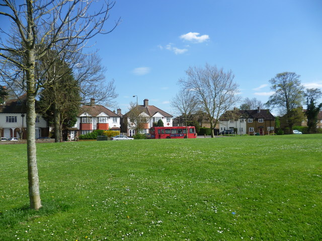 A green looking towards Turpington Lane