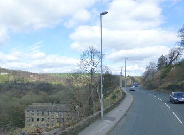 Industry next to Manchester Road,Marsden