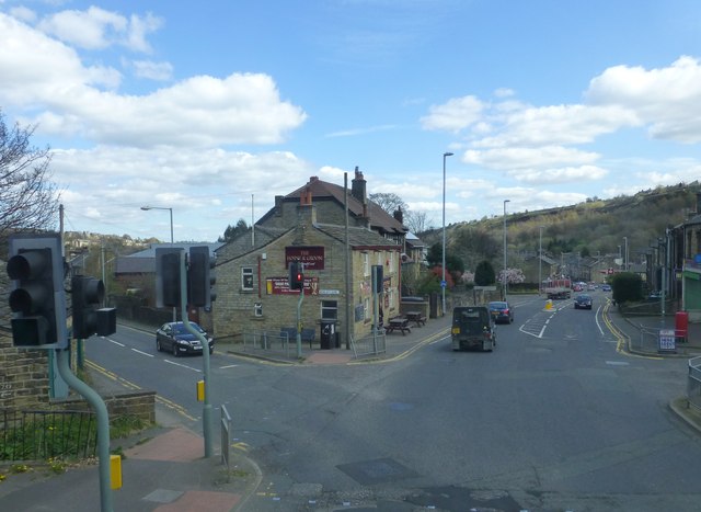 The Horse and Groom pub in Milnsbridge
