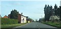 Houses on the A50