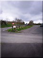 Line of Old Road, Bethel Chapel, Llanddewi Velfrey