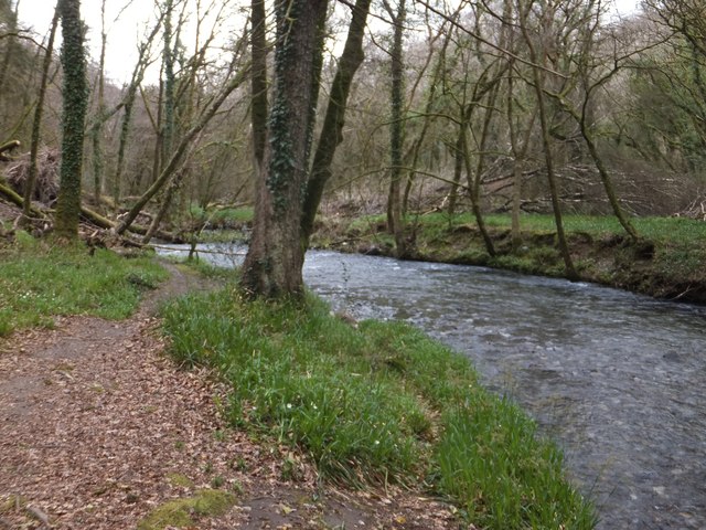 River Lyd below the gorge