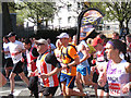 London Marathon 2014: pacing flag