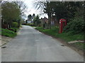 Road heading south through Hatcliffe