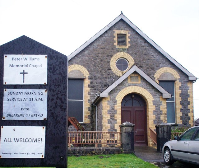 Peter Williams Chapel, Pendine