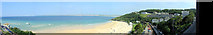 SW5240 : St Ives, Panorama Porthminster Beach From Carrack Widden by Roy Hughes