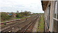 View south from Banbury South Signalbox