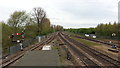 View north from Banbury North signalbox