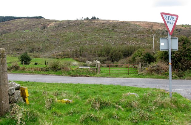 Chapel Road from the western end of Tamnaghbane Road