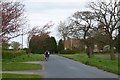 Cyclists on Moor Lane