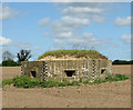 WW2 pillbox in field