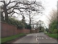 Tilstock Road passing Dearnford Hall