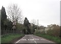 Road junction at Steel Heath