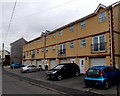 Recently-built housing in Rhiw Park Road, Abertillery