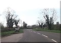 Approaching Wem at Creamore Farm