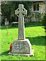 War memorial, Church of St Mary, Longcot, Oxfordshire (1)