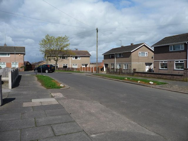 Houses on the corner, Skelwith Close, Carlisle