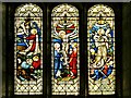 NY2524 : Stained Glass Window, Crosthwaite Church by David Dixon