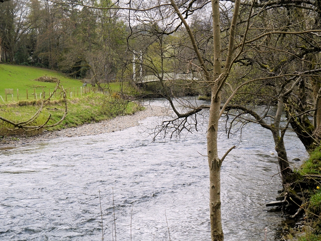 River Derwent near Portinscale Bridge