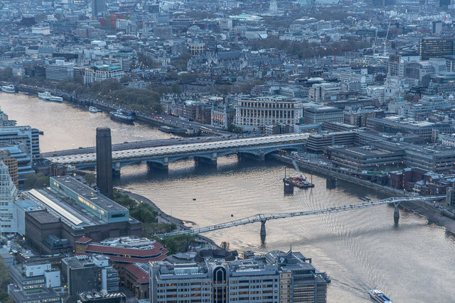 View from The Shard, London SE1