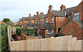 Rear of houses on Saxby Road