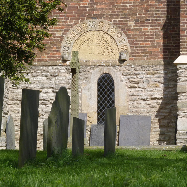 Hawksworth, gravestones and tympanum
