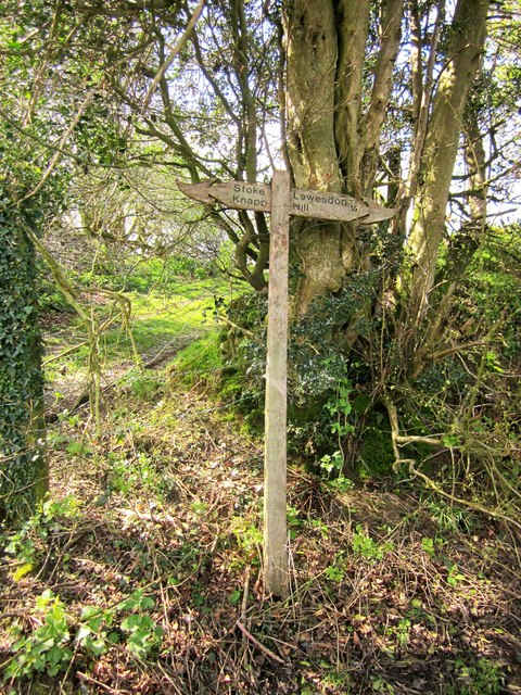 Signpost, Wessex Ridgeway