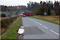 Junction of the A9 and the minor road for Tibbermore