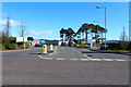 Entrance Road into Tesco, Castle Douglas