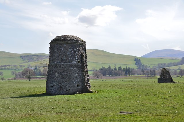 Remains of Boghall Castle, Biggar