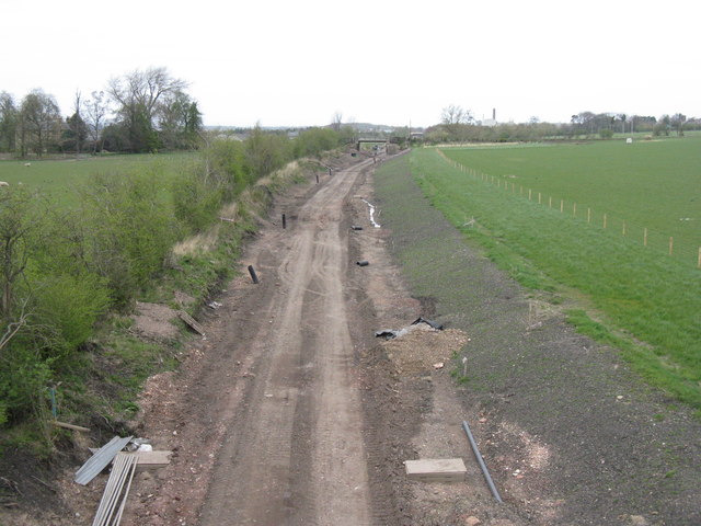 Groundworks for The Borders Railway
