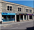 Three shops at the northern end of Kenn Road, Clevedon