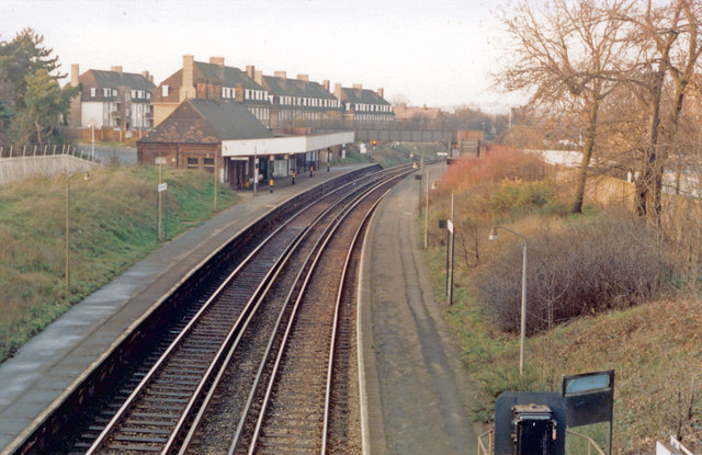Beckenham Hill station, 1983