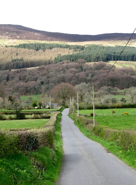 Well manicured hedges along unnamed road... © Eric Jones cc-by-sa/2.0 ...