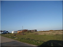 TR0917 : Cottages by Dungeness Road by David Howard