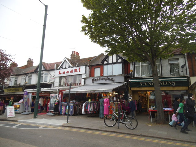 Indian shops on Ealing Road, Alperton © David Howard :: Geograph