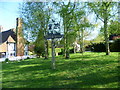 The village sign at Upper Bush