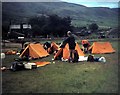 Camp site at Crowden 1977