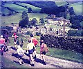 Approach to Lothersdale on Pennine Way