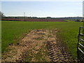 Entrance to a field from the B3188