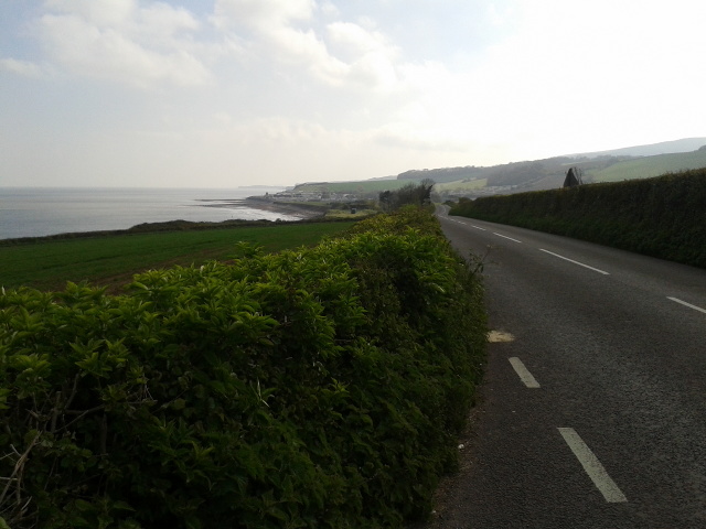 Road from Watchet heading east