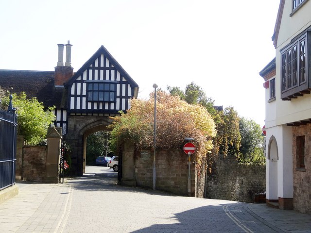 Entrance to Bishop's Palace, Hereford