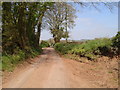 Lane heading to Underhill Cross