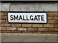 Smallgate sign