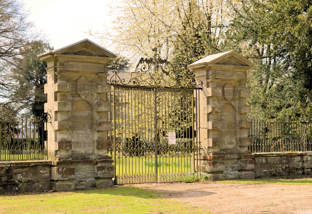 Entrance gates to Shobdon Court © Philip Pankhurst :: Geograph Britain ...