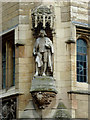 Statue of William Harvey in Cambridge