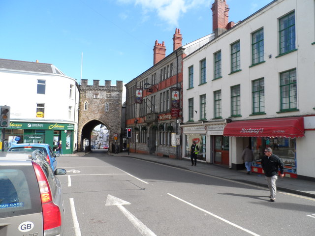Chepstow High Street and Town Gate