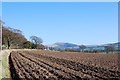 Ploughed field close to Cormiston Mains