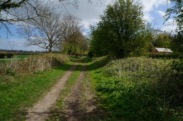 Hudson Way near Etton Fields Farm