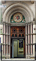 Detail of former Bradford Commercial Bank, Bank Street, Bradford